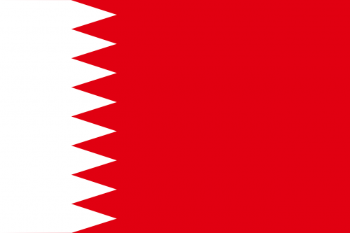 bahrain flag kingdom of bahrain