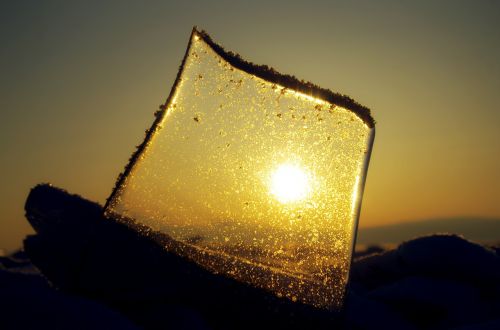 baikal lake ice