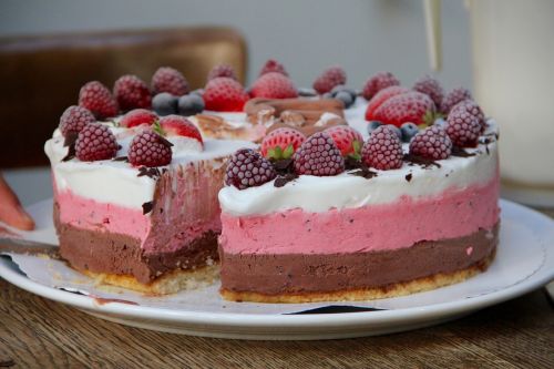 bake ice cream cake cake