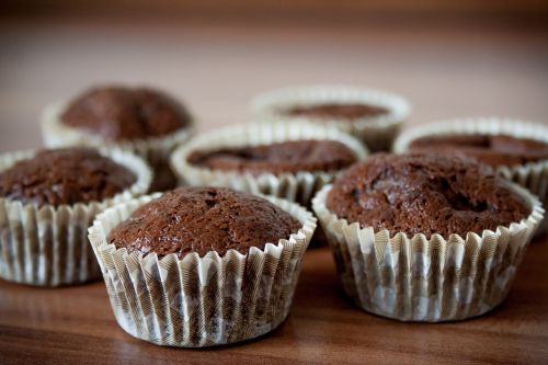 bake muffin delicious