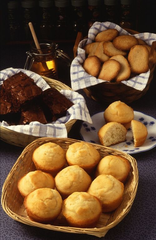 baked goods food table