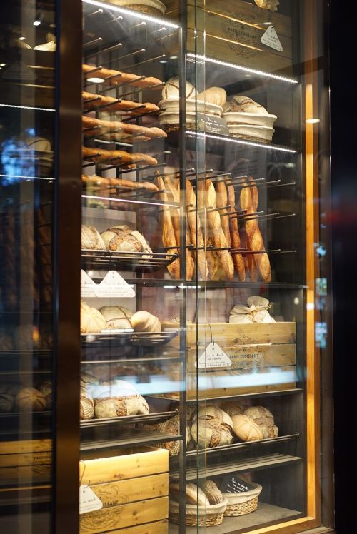 bakery display cases glass