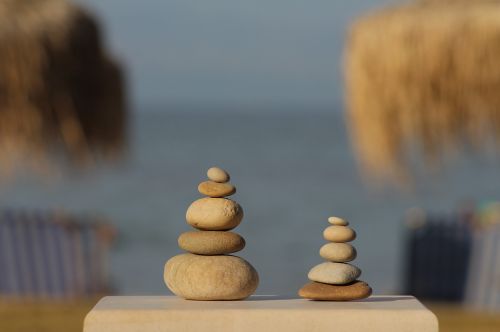 balance harmony pebbles