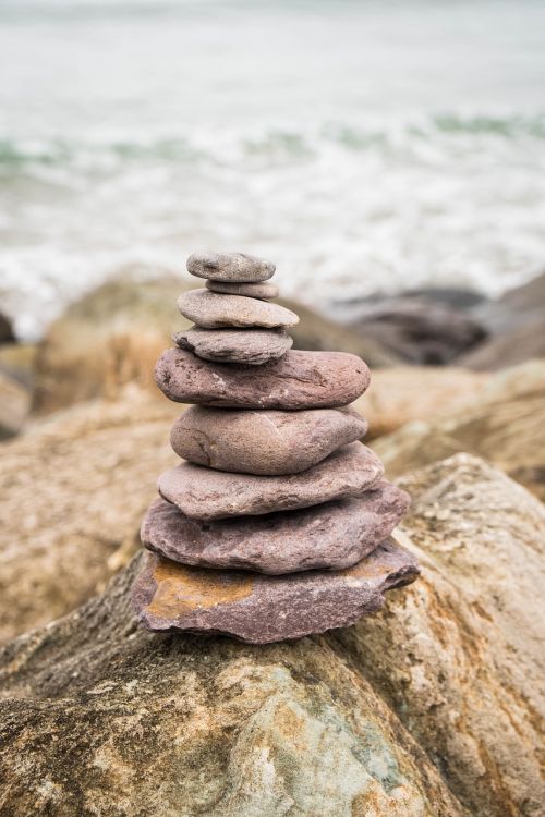 balance stone nature