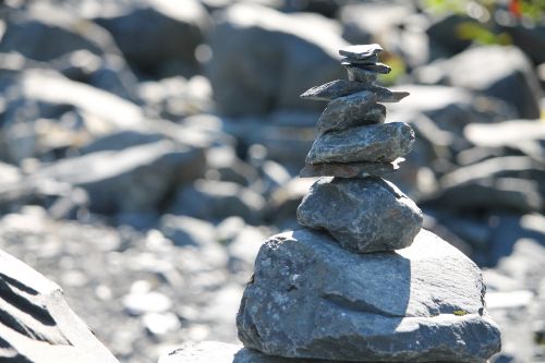 balance rocks stack
