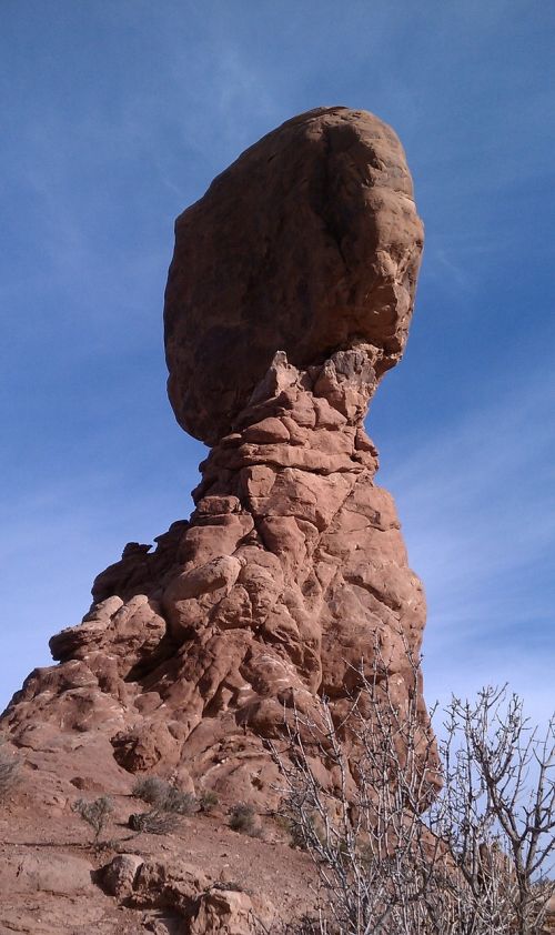 balanced arches outdoors