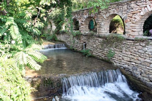 balchik castle queen mary waterfall