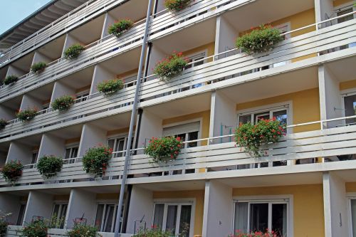 balconies multi-family home apartments