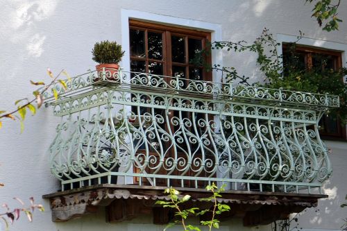 balcony wrought iron iron