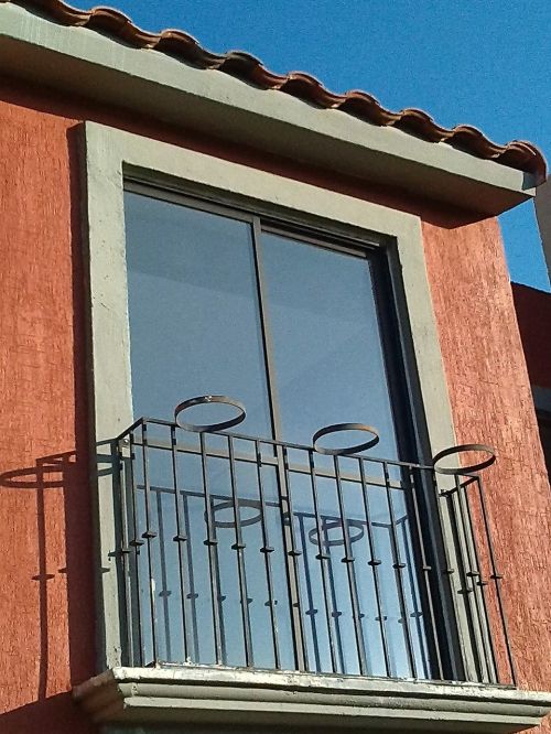 balcony ceiling window