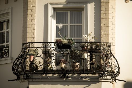 balcony iron wrought iron