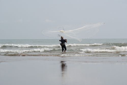 bali fishing ocean