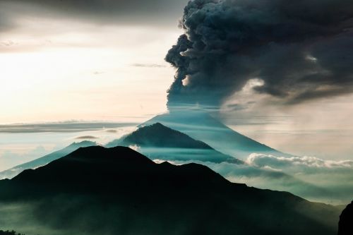 bali indonesia mountain