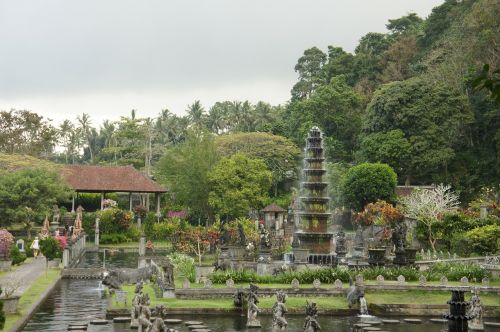 bali water temple holiday water