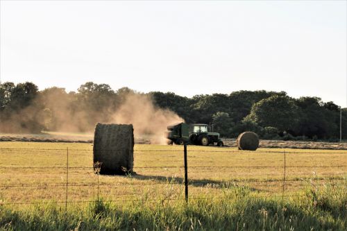 Baling Hay