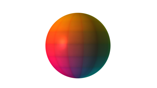 ball 3d multicolor