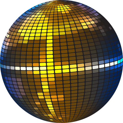 ball colorful disco