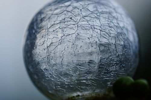 ball glass cold