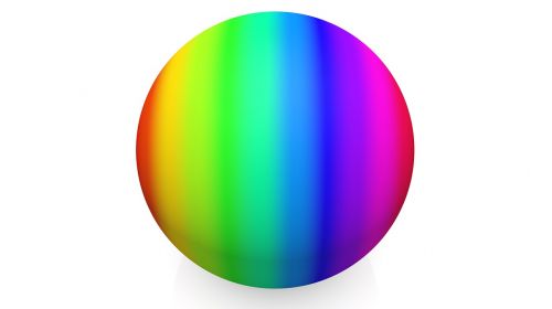 ball about colorful