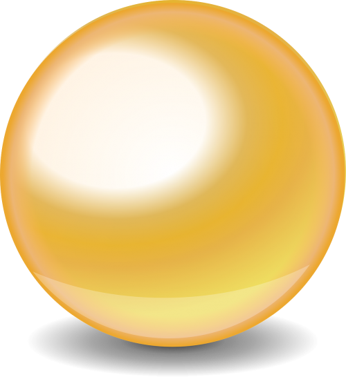 ball gold round