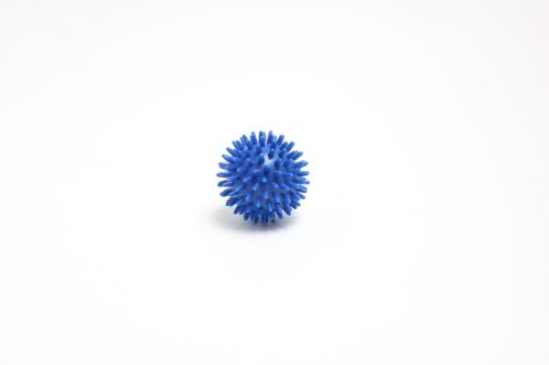 ball blue spikes