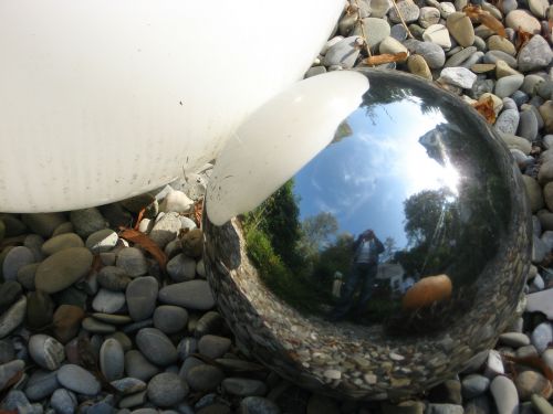 ball mirror glass