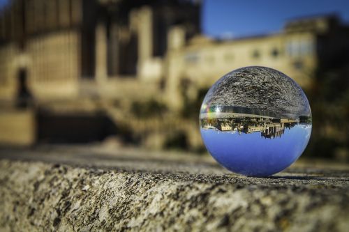 ball glass church