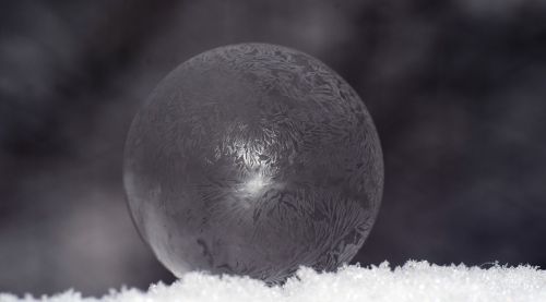 ball ice ball frosty