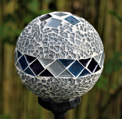 ball  glass  lamp