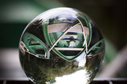 ball  glass  mirroring