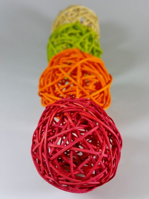 ball colorful braid