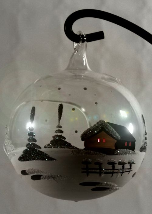 ball christmas ornament glass ball