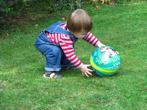 ball play toddler