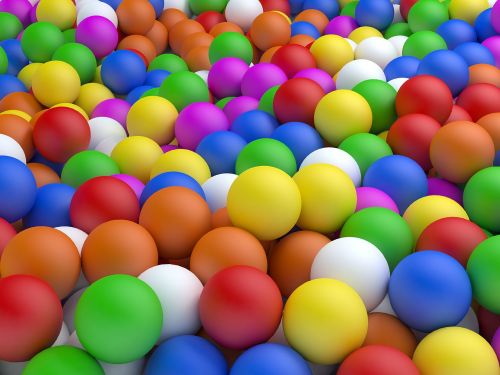 ball color balloons colored balls