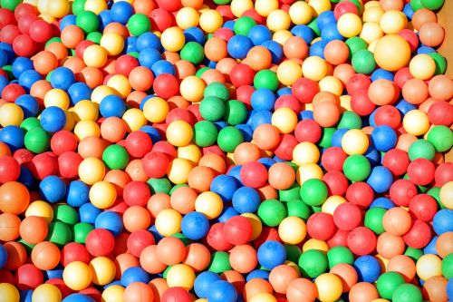 ball pit balls colorful