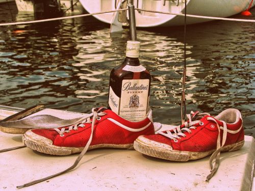 ballantines whisky sneakers