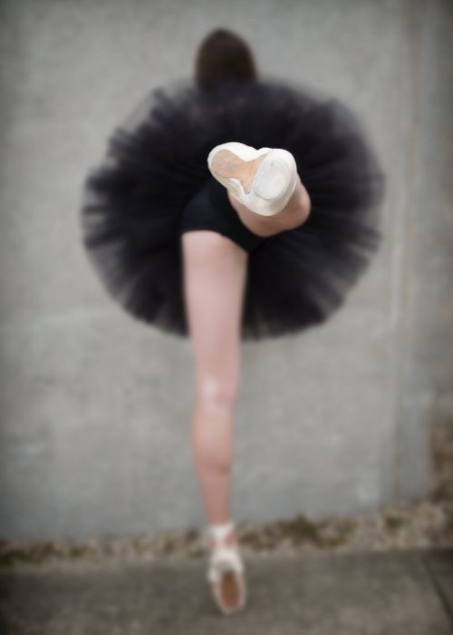 ballerina blurred dancer