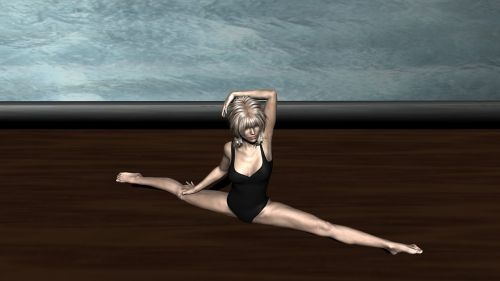 ballerina splits ballet