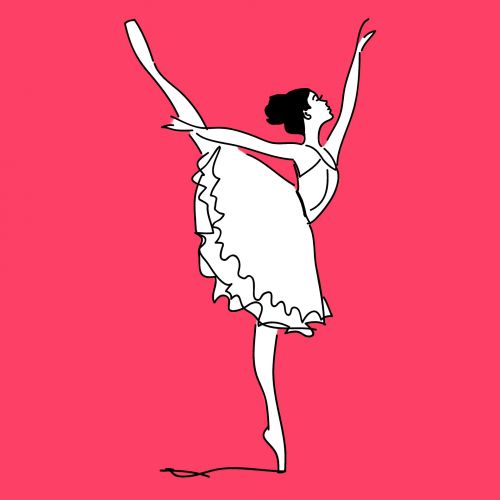 Ballerina Illustration