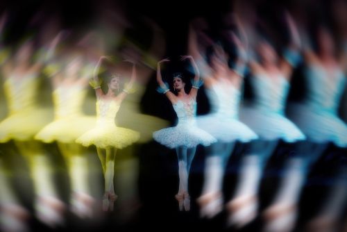 ballet dancer deliberate blur