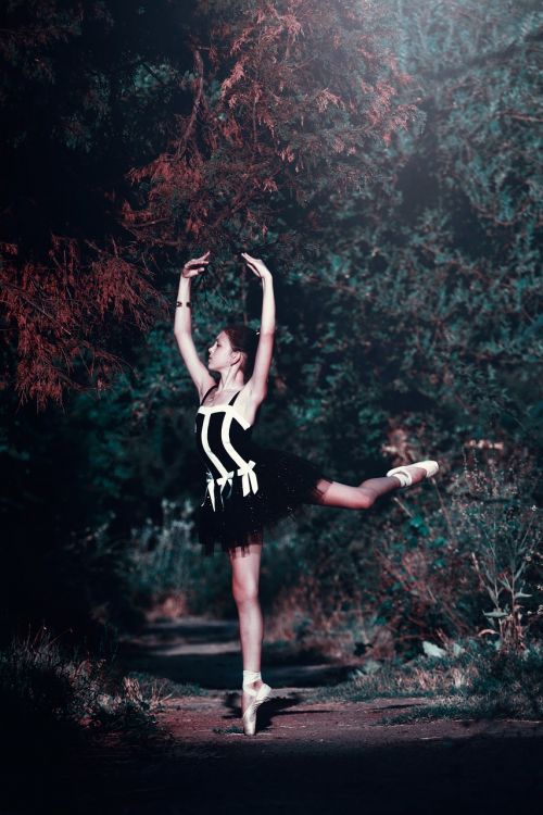 ballet pose girl legs