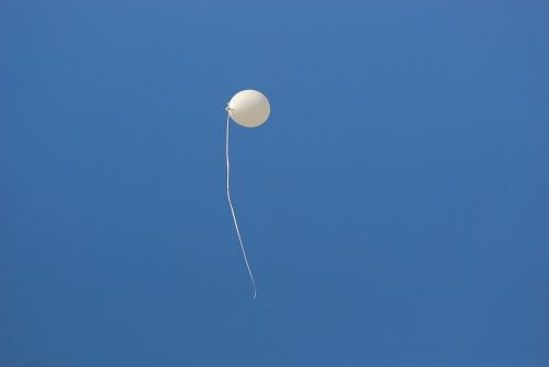 ballon white sky