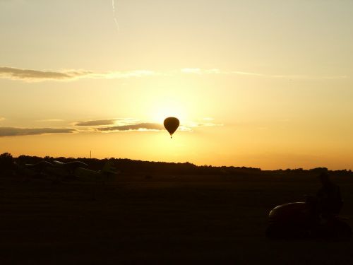 balloon sunset sports