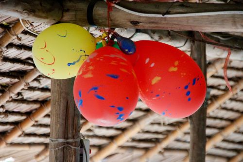 balloon festival colorful