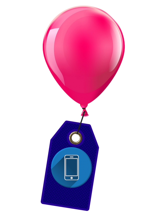 balloon shield mobile phone