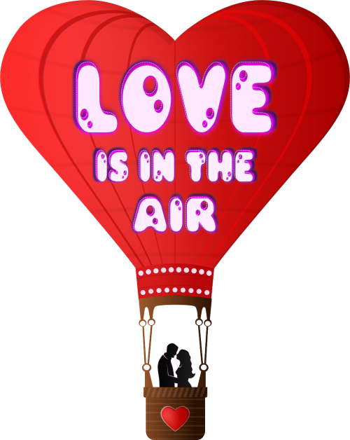 balloon heart love