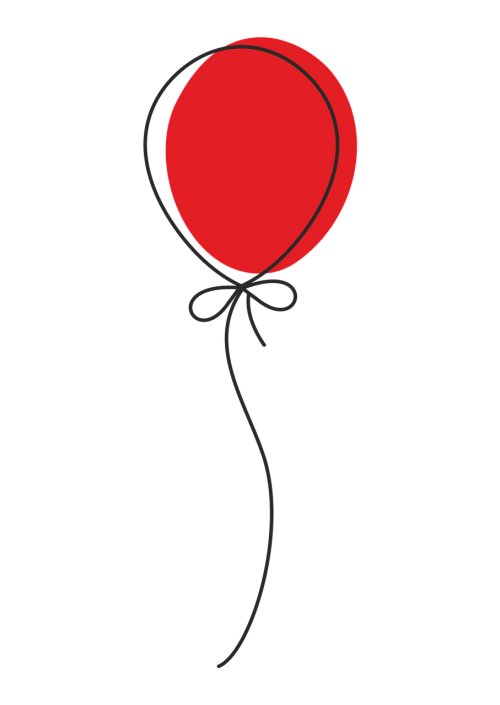 balloon red holiday