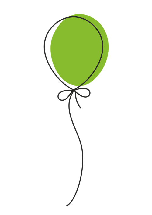 balloon green holiday