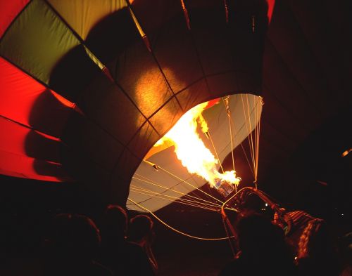 balloon dawn fire