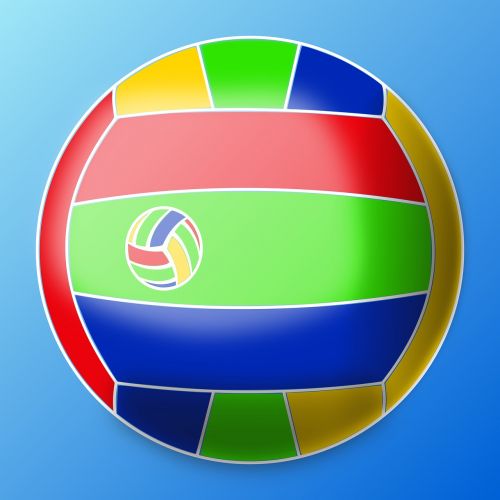 balloon volleyball ball